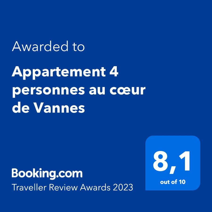 Appartement 4 Personnes Au Coeur De Vannes Exterior photo